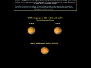 MARTE em oposição ao SOL em 08 de abril de 2014.