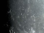 A cratera fantasma Flamsteed P e a sonda Surveyor 1