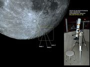 Teste de selenofotografia com o Refrator William Optics GT102 mm APO