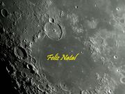 Feliz Natal para os amantes da Lua !