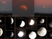 Eclipse Lunar Parcial - 16/07/2019 - por Erasmo Lisboa - Iguape/SP