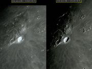 A Cratera ARISTARCHUS e o Vallis SCHRÖTERI em 2 tempos