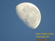 Ocultação de Marte pela Lua (09/08/2020) - emersão.