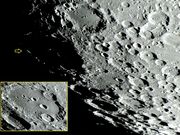 Cratera CLAVIUS em dois tempos.